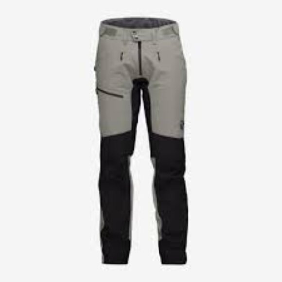 Norrona Falketind Flex1 Heavy Duty Pant Mens Small Castor Grey Hiking Climbing - Picture 1 of 10